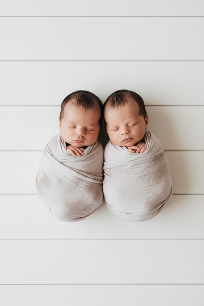 Hand Dyed Organic Swaddle | GOTS Certified Organic Cotton Muslin | Solid Colors