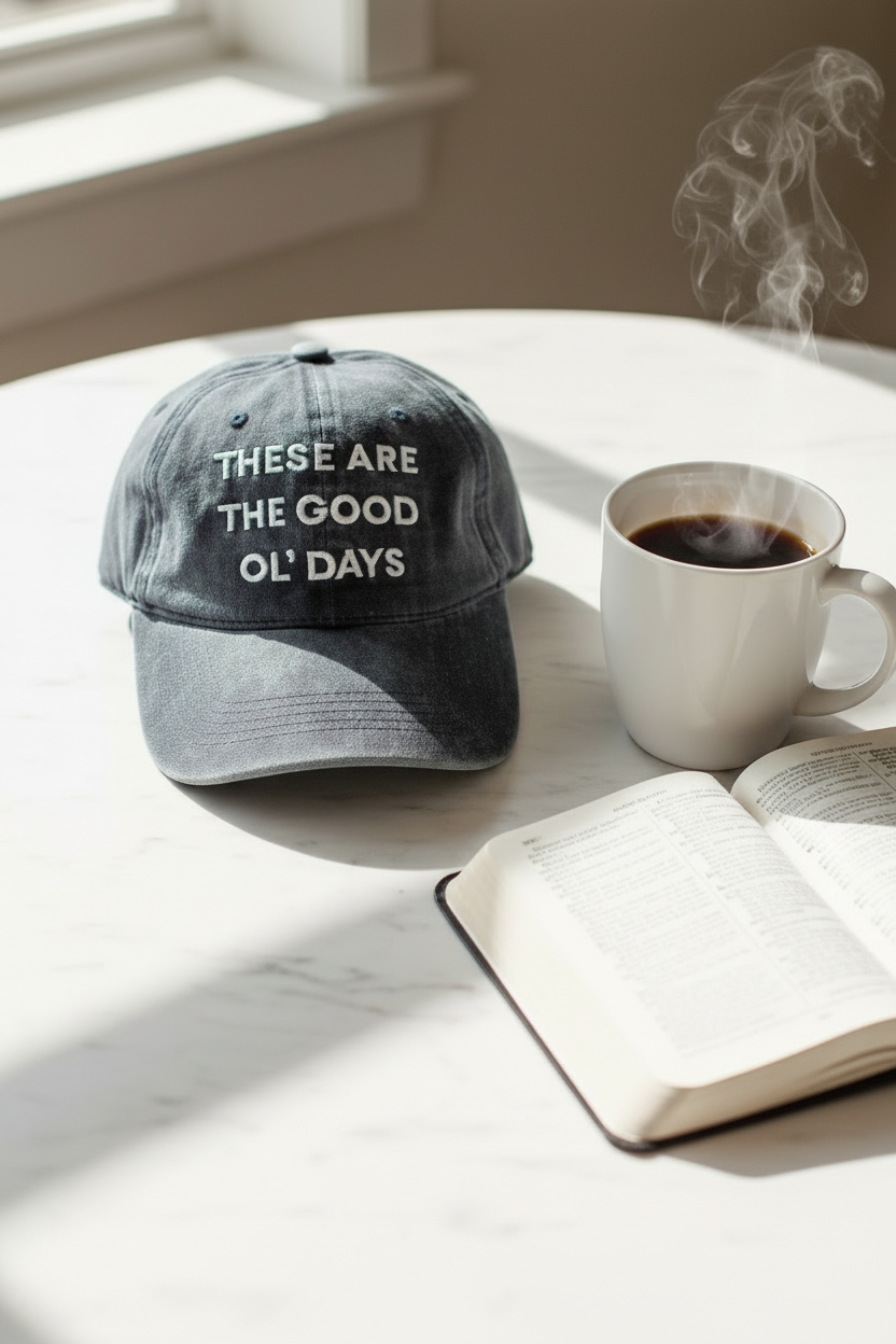 These Are The Good Ol Days Baseball Cap | 100% Cotton | 20 Colors