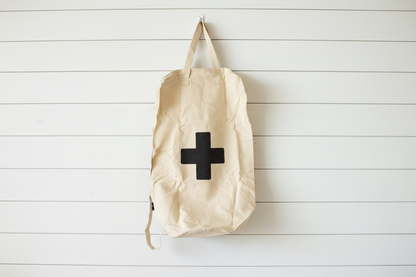 Cotton Canvas Laundry Bag With Shoulder Strap - Prints