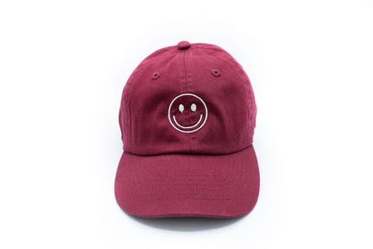 Maroon Rey to Z smiley face hat