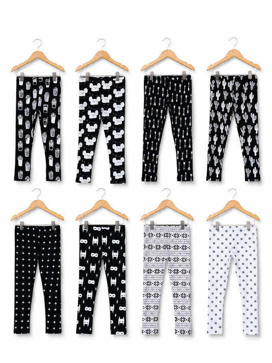 Signature print organic baby and kids leggings by Modern Burlap