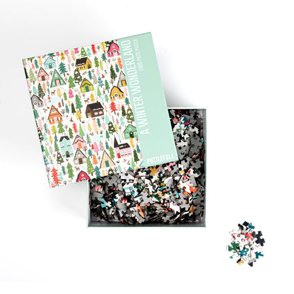 A Winter Wonderland 1000-Piece Puzzle | Puzzlefolk