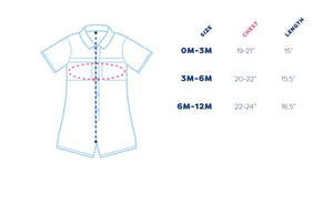 
                  
                    Load image into Gallery viewer, BlueQuail Clothing Co. - Navy Plaid Pearl Snap Romper: 6-12m
                  
                