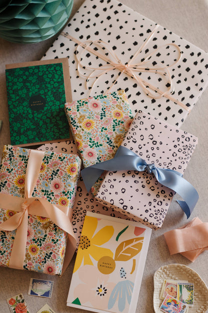 Dalmatian Animal Print Gift Wrap