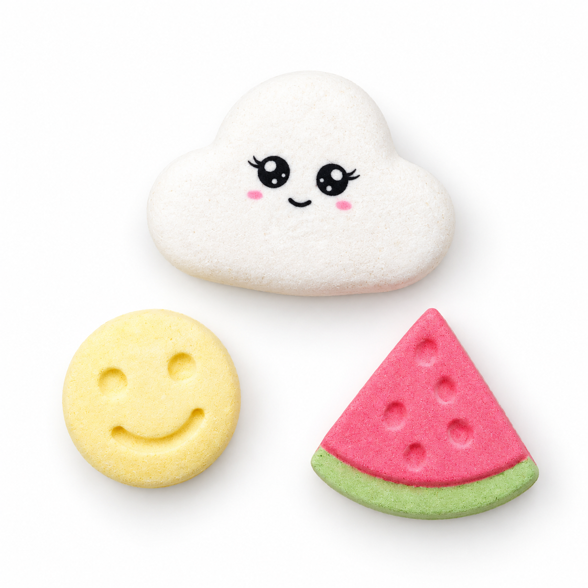 Rainbow Bath Bomb | Choose Your Shape | Feeling Smitten — options sold individually