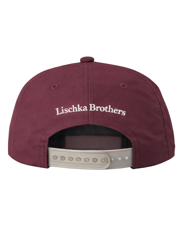 Lischka Brothers - Collie Rope Cap, Maroon