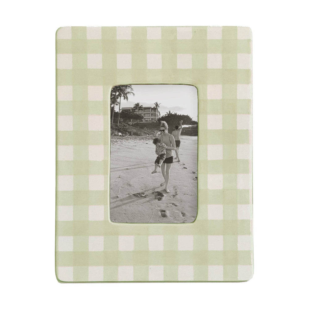 
                  
                    Load image into Gallery viewer, Lo Home | Ruby Clay - Gingham Photo Frame: Navy Blue
                  
                
