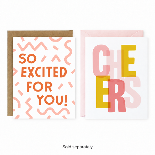 Celebration Greeting Card — Sold separately