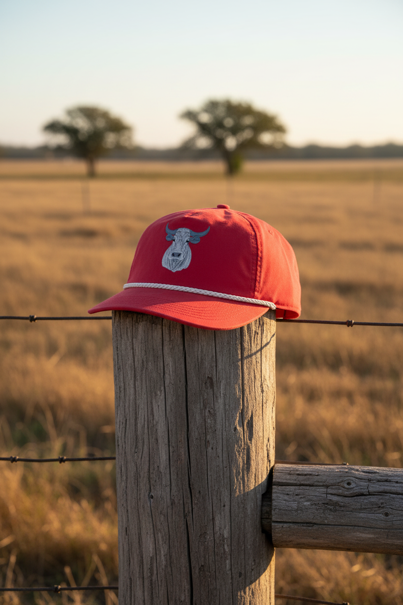 Lischka Brothers - Bull Rope Cap, Red
