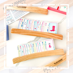 
                  
                    Load image into Gallery viewer, Play Away Cards - Wooden Card Rack - Set of 4
                  
                