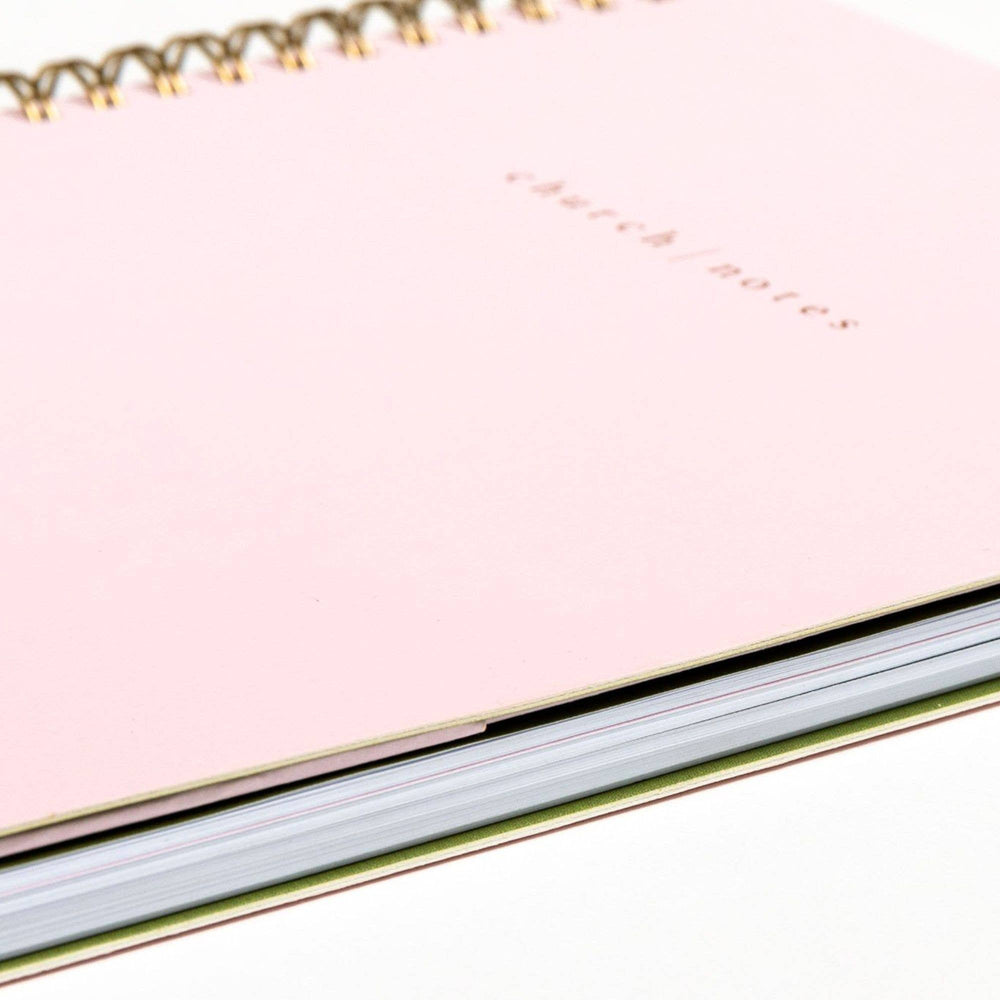 
                  
                    Load image into Gallery viewer, Church Notes Co. - Church Notes Notebook - Blush Pink
                  
                