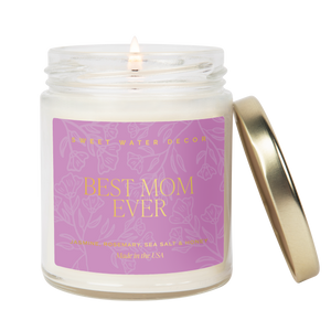 
                  
                    Load image into Gallery viewer, Sweet Water Decor - Best Mom Ever 9 oz Soy Candle (Gold Foil) - Mother&amp;#39;s Day
                  
                