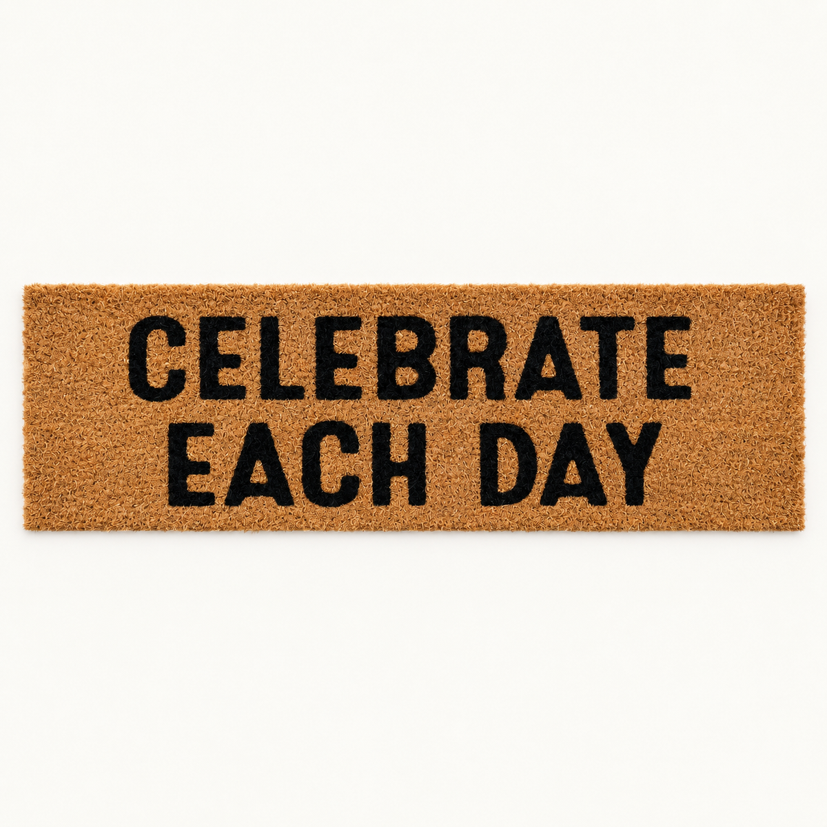 Celebrate Each Day | XL Doormat — front view