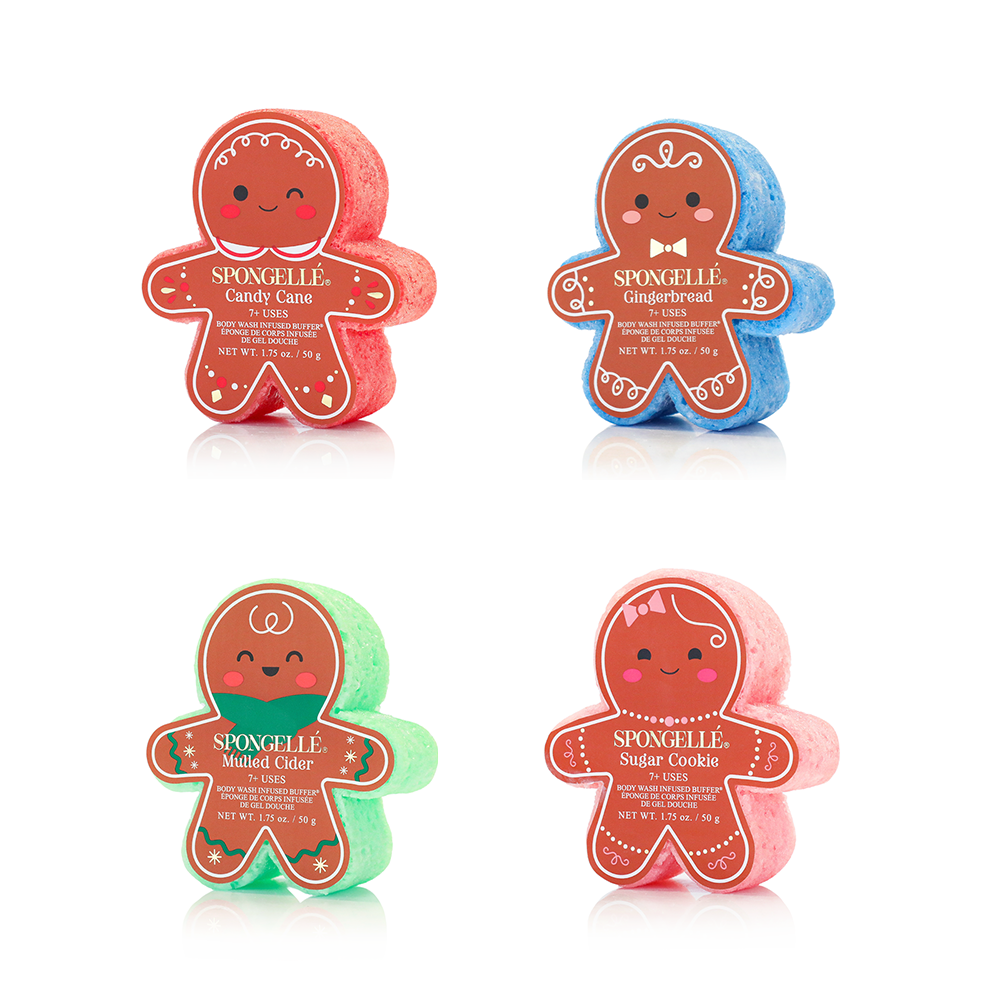 Spongellé - Gingerbread Holiday Buffer