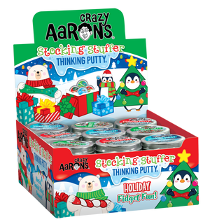 
                  
                    Load image into Gallery viewer, Crazy Aaron&amp;#39;s - Puttyworld Holiday 36 Count Mini Tin Assortment
                  
                