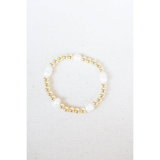 Taylor Reese - Five Pearl Goldie Bracelet