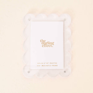 
                  
                    Load image into Gallery viewer, The Darling Effect - Mini Acrylic Picture Frame Magnet-Clear
                  
                