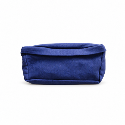 Fannie Blueberry sling bag — front studio view
