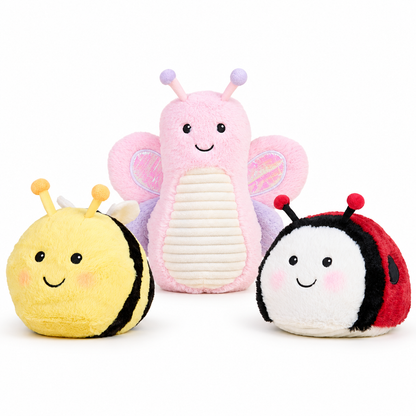 Garden Friends Warmable Lavender Plush | Warmies — Bee, Butterfly, Ladybug