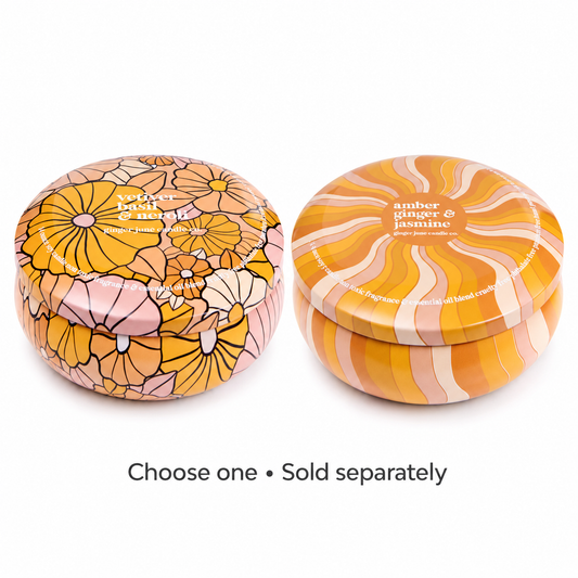 Both 14 oz Ginger June candle scents — Choose one • Sold separately