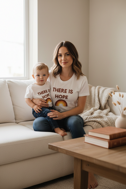 There Is Hope organic cotton women's tee by Modern Burlap