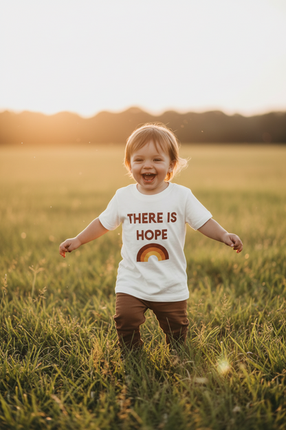 There Is Hope organic cotton women's tee by Modern Burlap