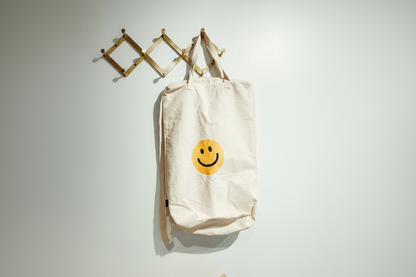 Cotton Canvas Laundry Bag With Shoulder Strap - Prints