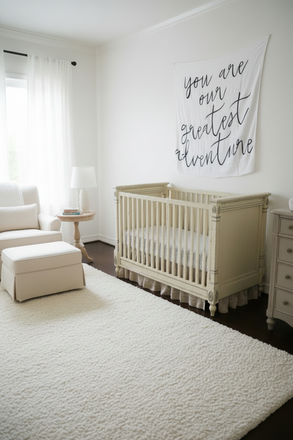 You Are Our Greatest Adventure swaddle keepsake by Modern Burlap