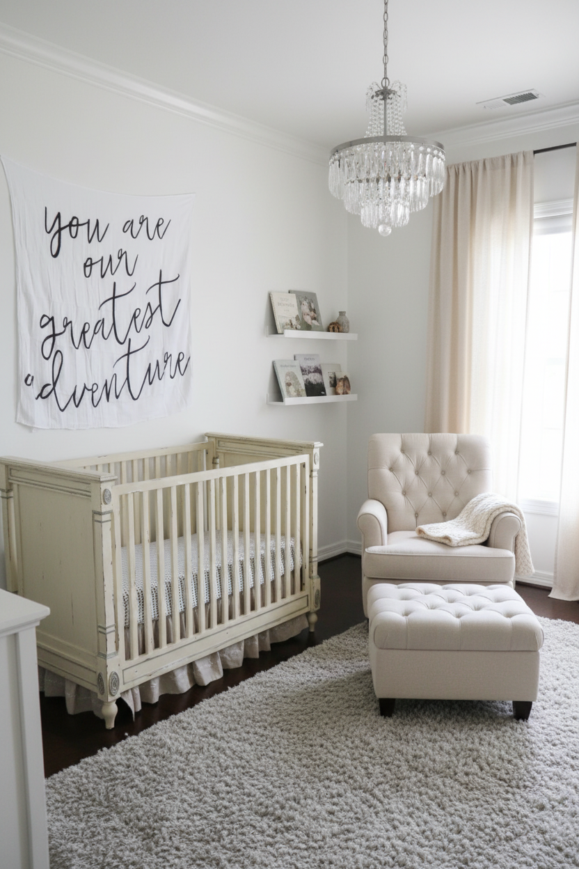 You Are Our Greatest Adventure GOTS organic cotton swaddle