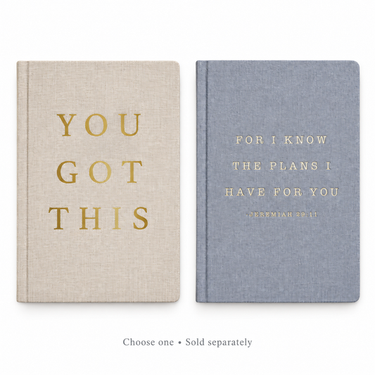 Fabric Journal | Choose Your Design | Sweet Water Decor — all options shown; choose one, sold separately.
