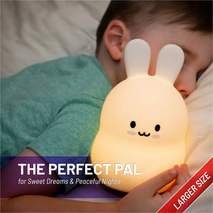 
                  
                    Load image into Gallery viewer, Lumieworld - Lumipets® LED Bunny Night Light with Remote in cardboard box
                  
                
