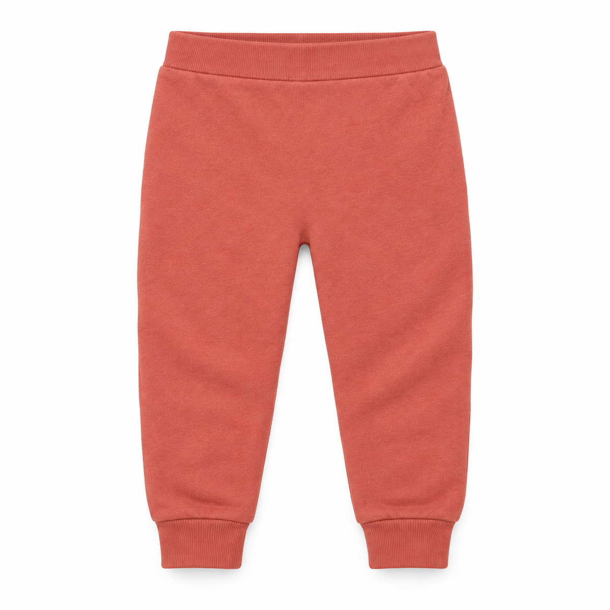Organic Cozy Pants in aragon, standalone front studio view on white.