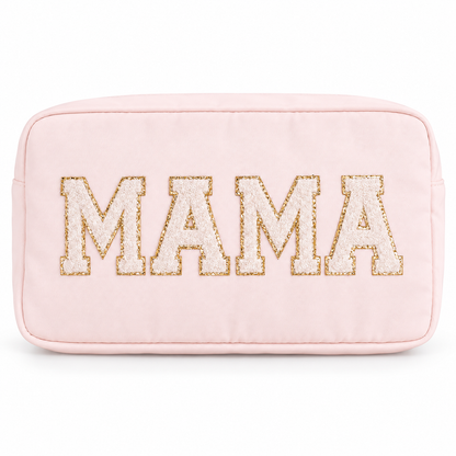 Mama L Makeup Bag | KENZKUSTOMZ shown on a white studio background