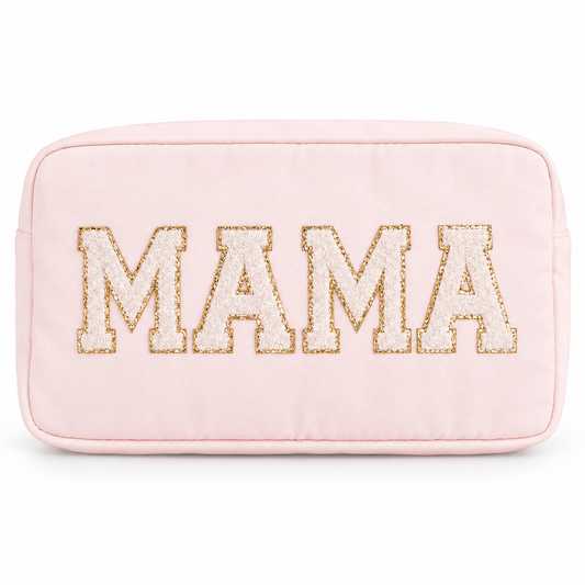 Mama L Makeup Bag | KENZKUSTOMZ shown on a white studio background