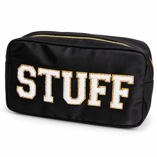 Stuff Large Makeup Bag | KENZKUSTOMZ shown on a white studio background