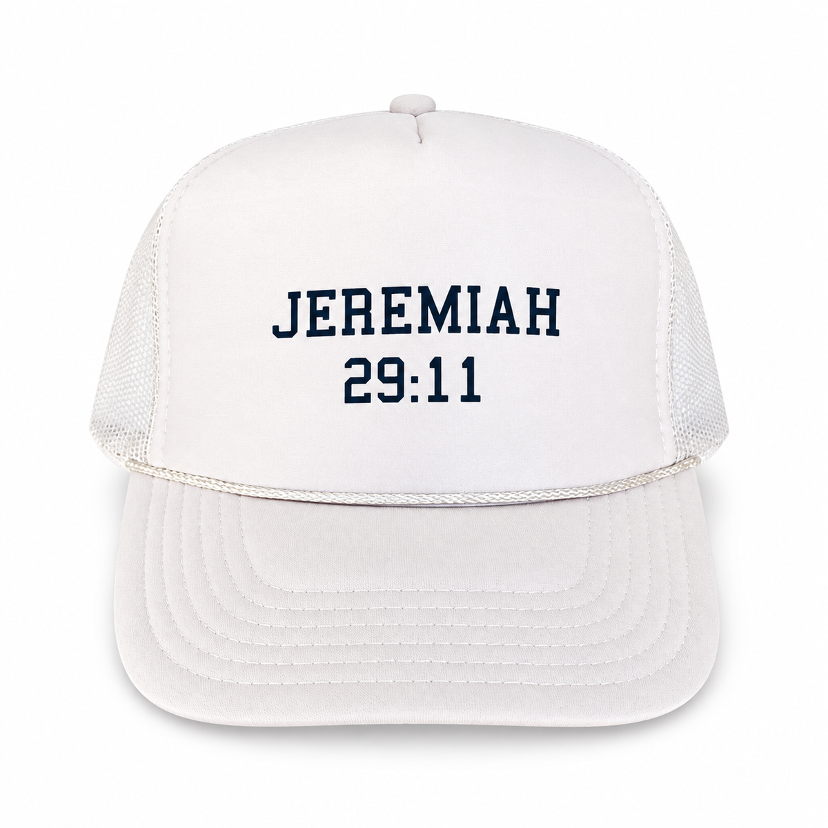 Jeremiah 29:11 Scripture Trucker Hat by XOKendallCo
