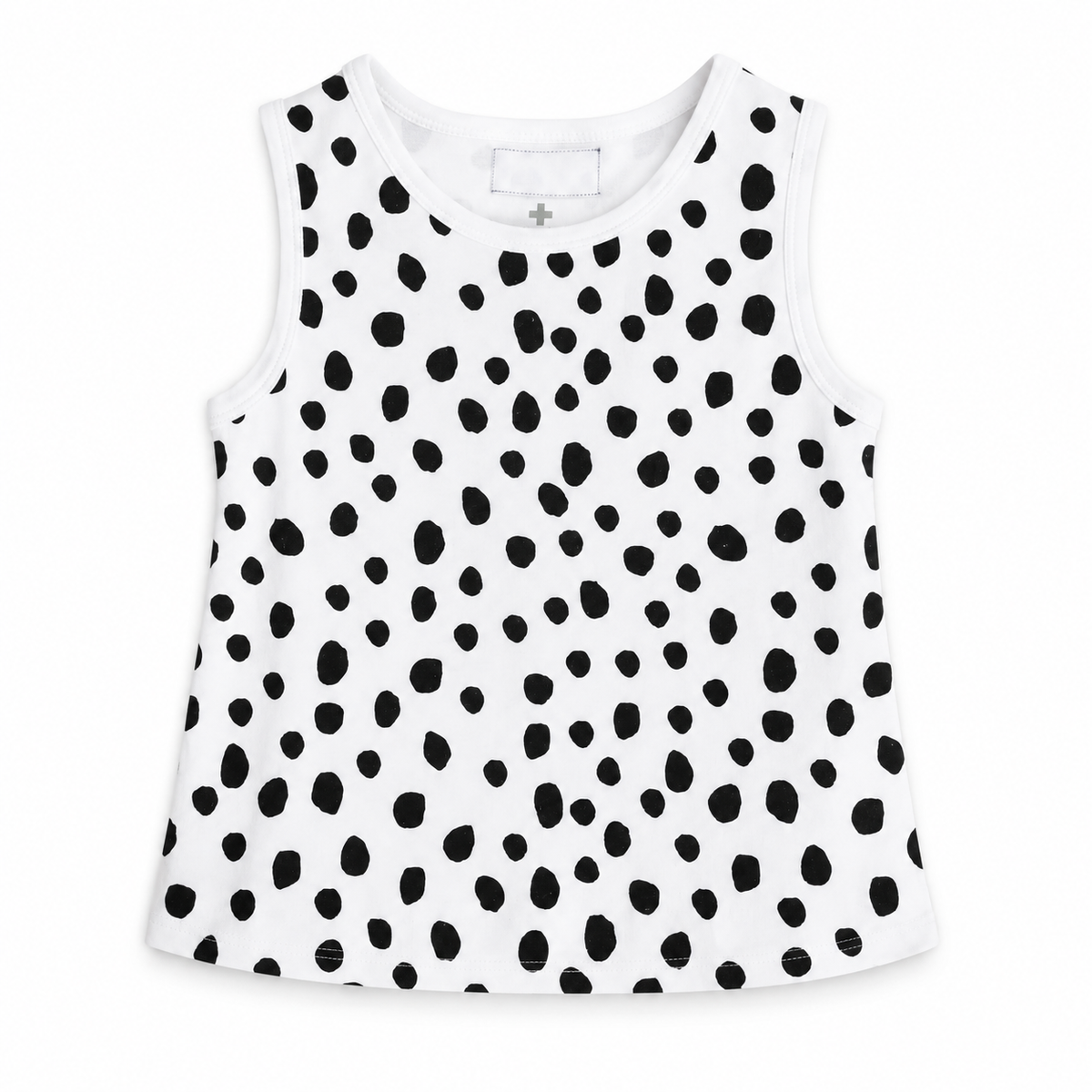 B+W Spots ©, solo studio front view on white.