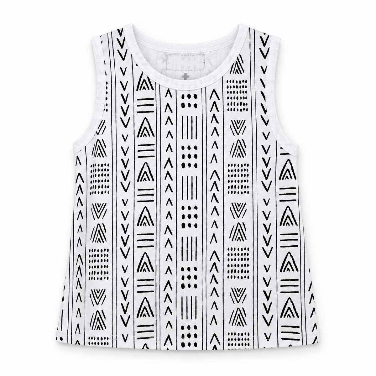 B+W Mud Cloth ©, solo studio front view on white.