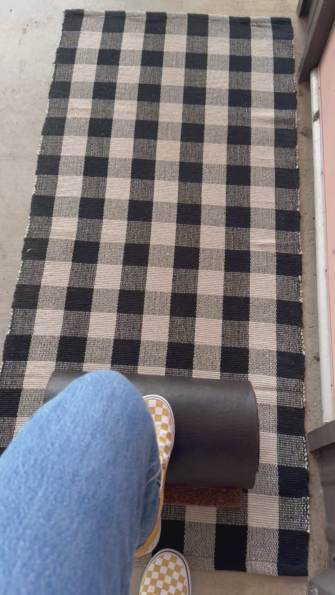 XL Doormat | These Are the Good Ol' Days | Coconut Coir product video