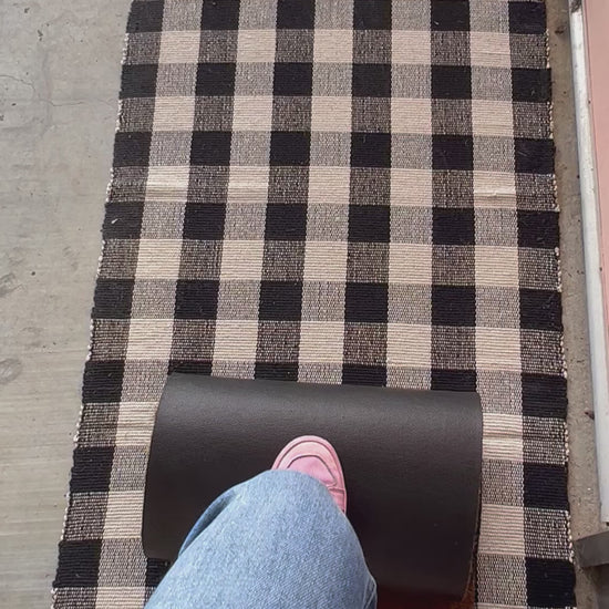 XL Doormat | Good Things Happen Here | Coconut Coir product video
