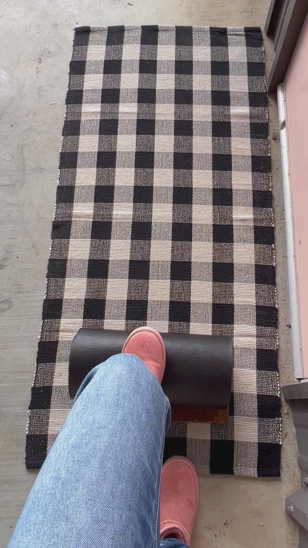 XL Doormat | Home Is Where We Are Together | Coconut Coir product video