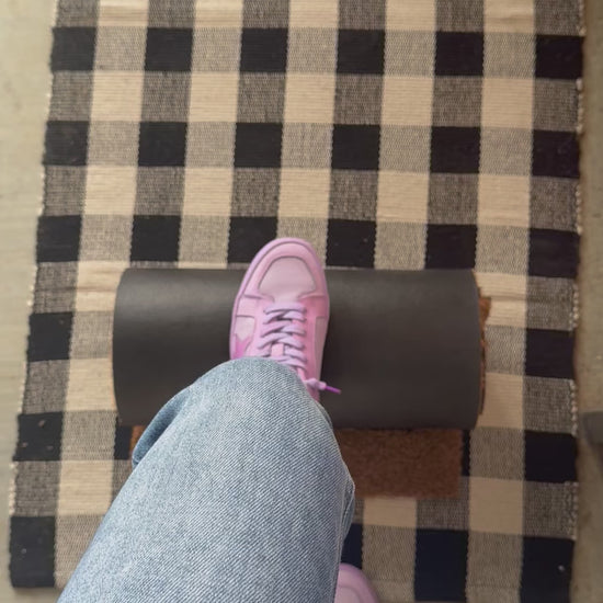 XL Doormat | Let's Live on Earth as It Is in Heaven | Coconut Coir product video