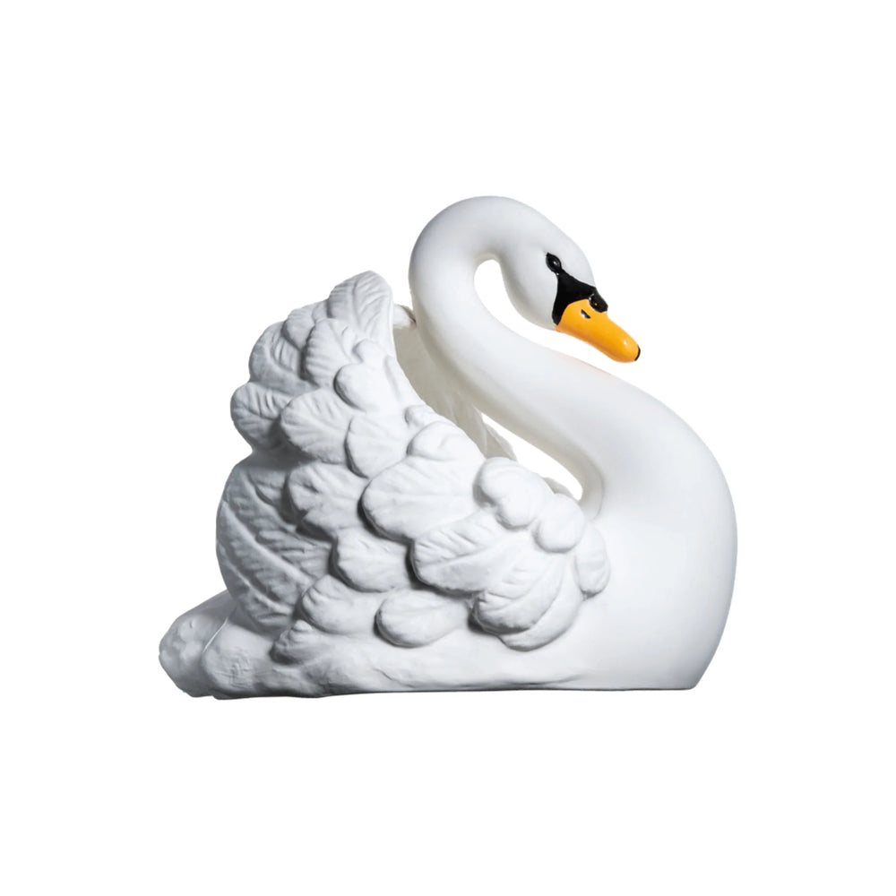 Natruba - Natural rubber Bathtoy Swan White Small