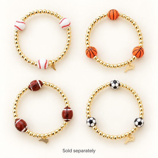 Goldie Sport Bracelet | Baseball, Basketball, Football + Soccer | Taylor Reese — Sold separately