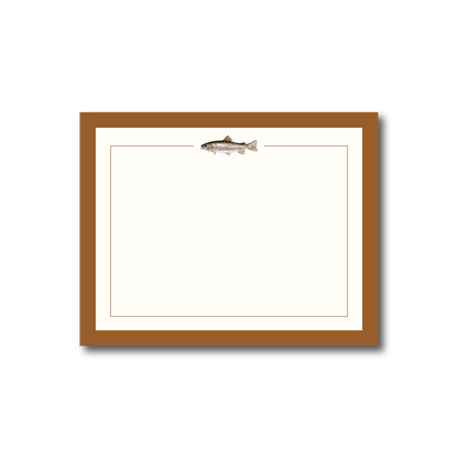 Rainbow Trout | Flat Notecards | Set of 8 | Choose Your Design | Mads Studio & Co.