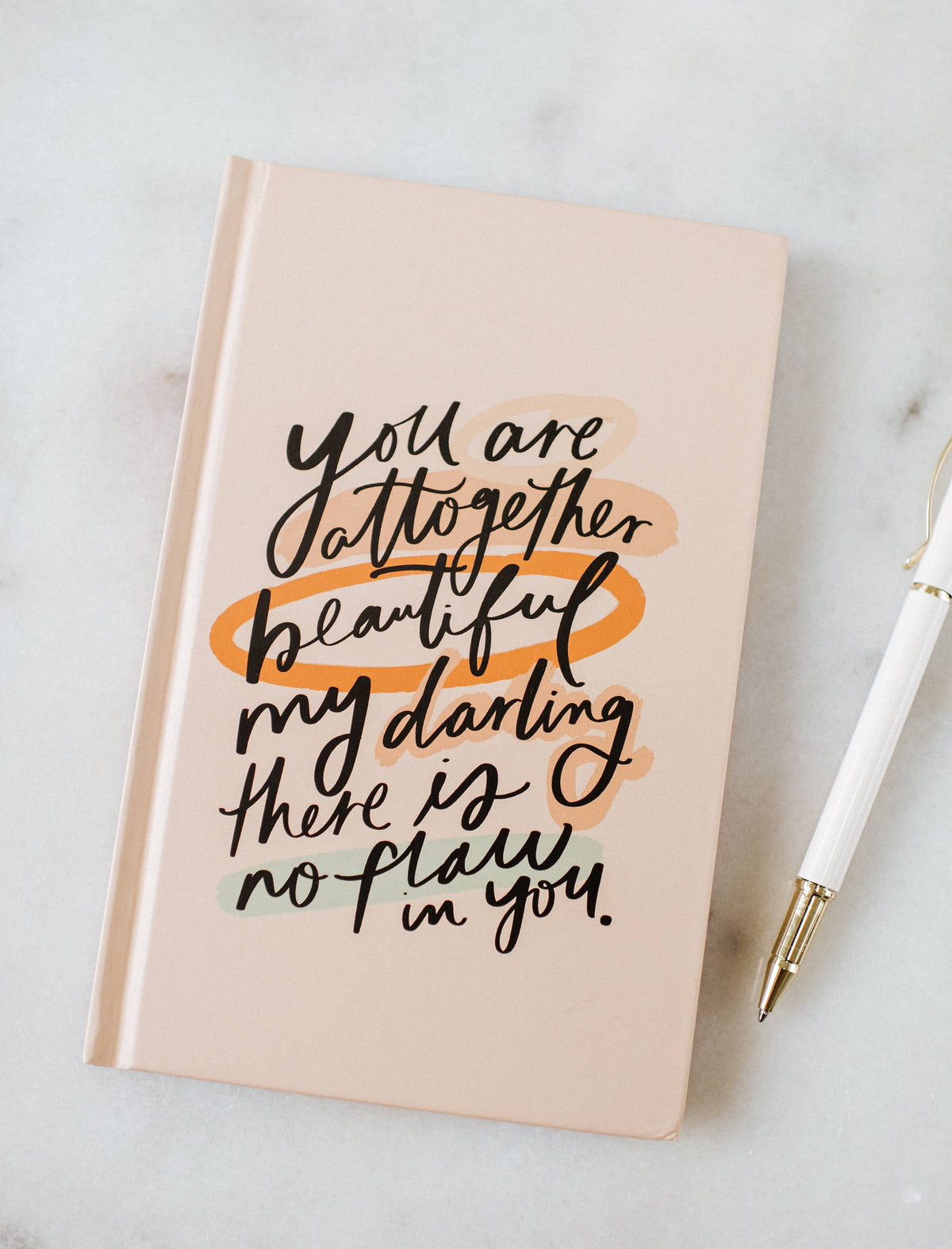 Song of Songs 4:7 | Hardcover Journal | Choose Your Design | Jenessa Wait