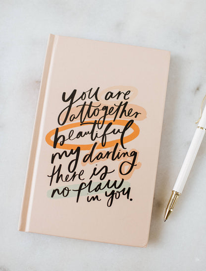 Song of Songs 4:7 | Hardcover Journal | Choose Your Design | Jenessa Wait