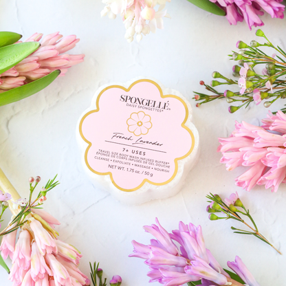 French Lavender | Daisy Spongette | Choose Your Fragrance | Spongellé