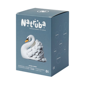 
                  
                    Load image into Gallery viewer, Natruba - Natural rubber Bathtoy Swan White Small
                  
                