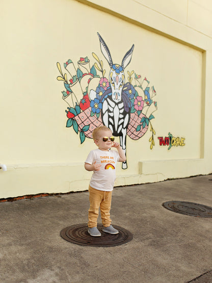 There are miracles Kid's Crewneck Tee
